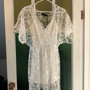 White MinkPink Dress